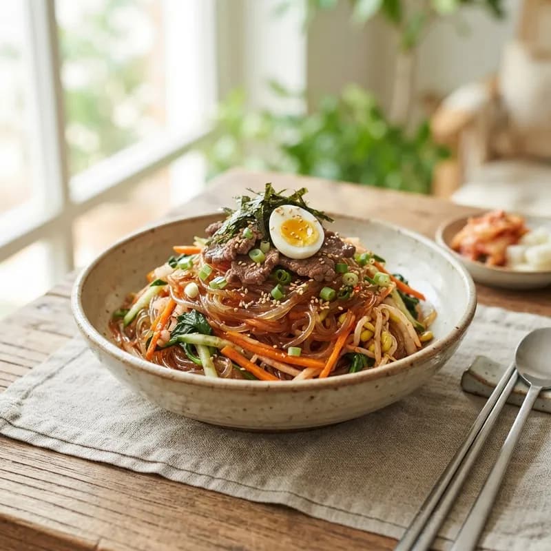 비빔당면