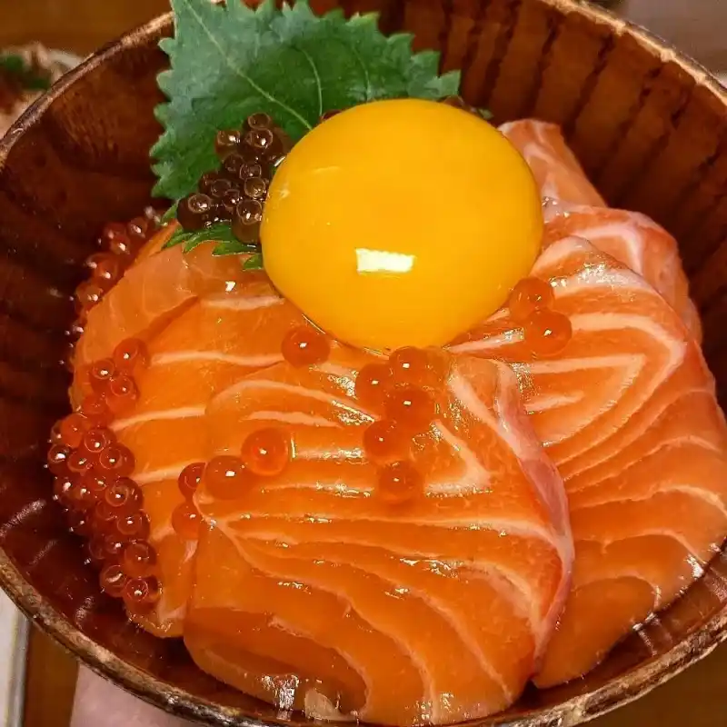 연어덮밥