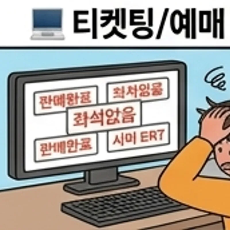 티켓팅 실패