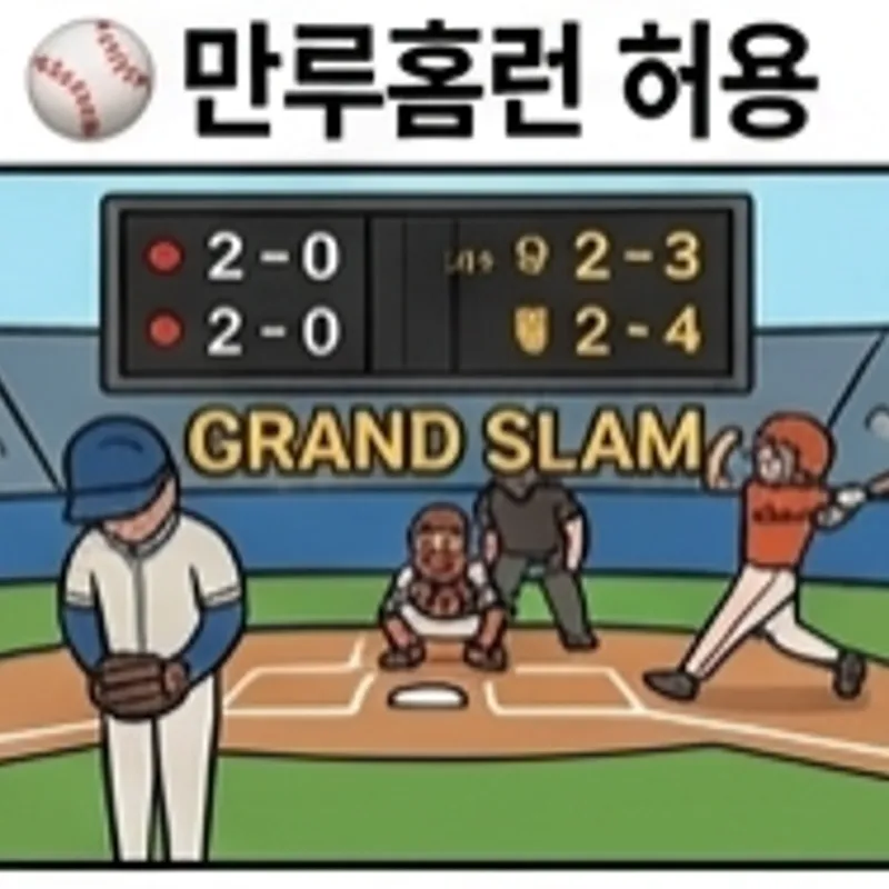 만루 홈런 허용